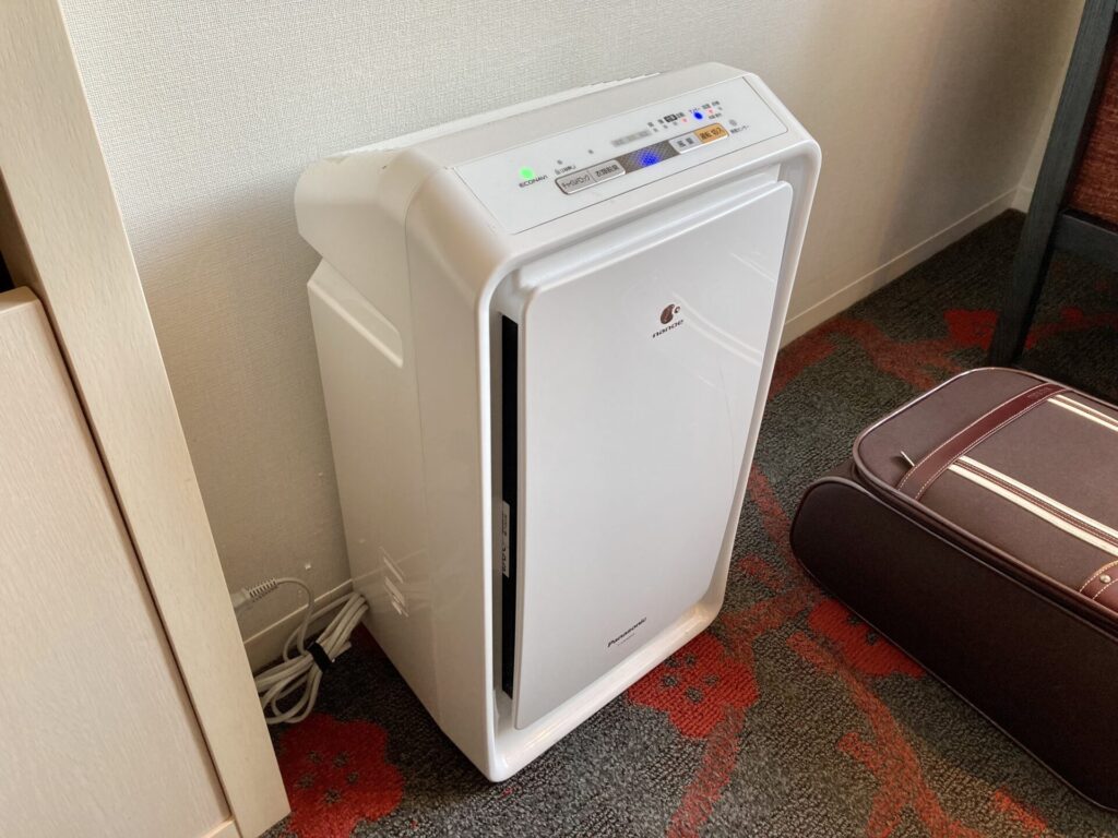 ホテル阪急レスパイア大阪のレンタル加湿器