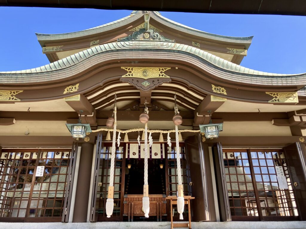 日岡神社の本殿