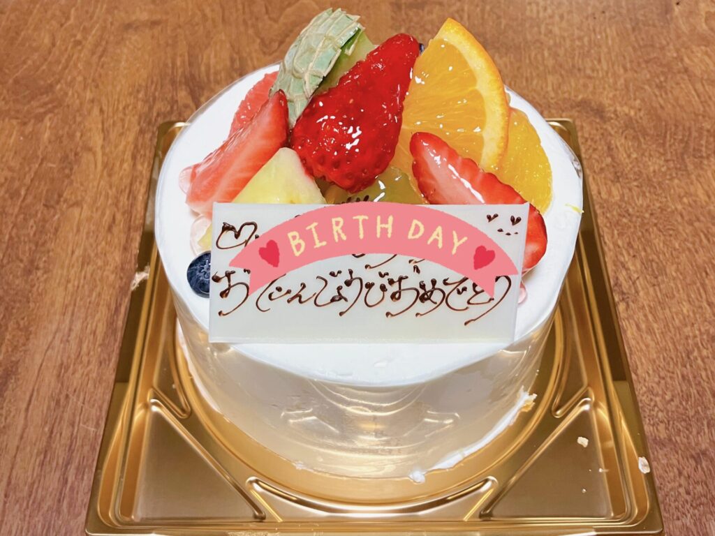 2歳の誕生日ケーキ