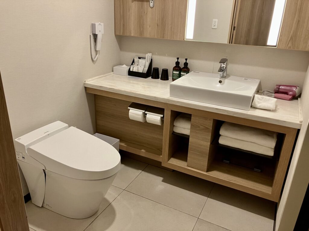 ANAクラウンプラザホテル千歳のトイレ・洗面所