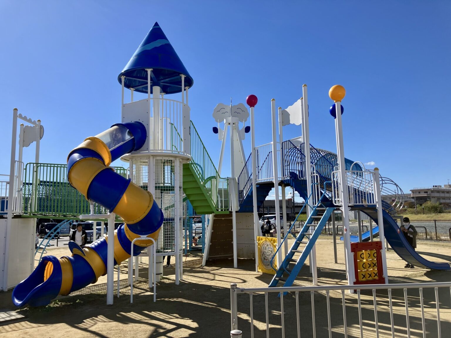 ふわふわ遊具が楽しい！今之浦公園@磐田市 | ひつじのそらごと