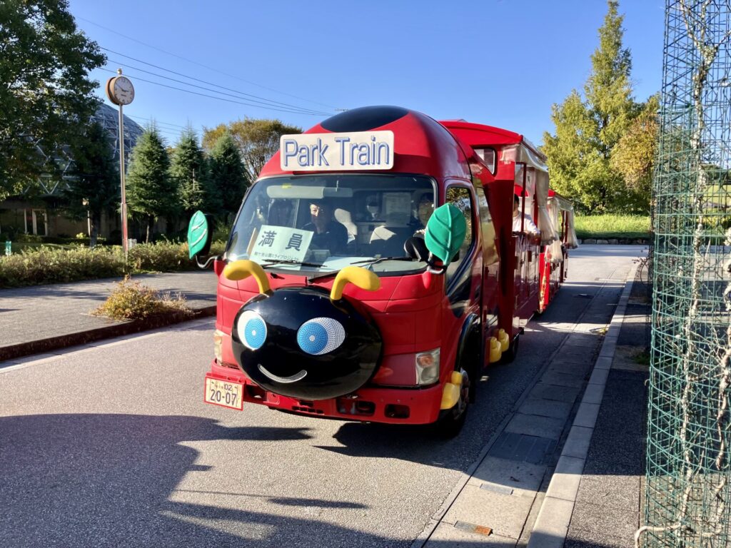 鞍ヶ池公園のパークトレイン